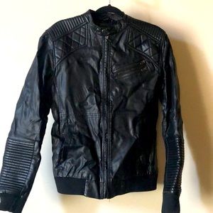 River Island Moto Faux Leather Jacket